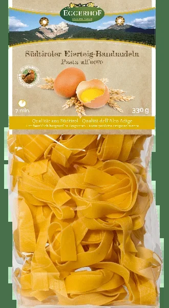 Eggerhof Südtiroler Eierteig Bandnudeln Pappardelle 310g