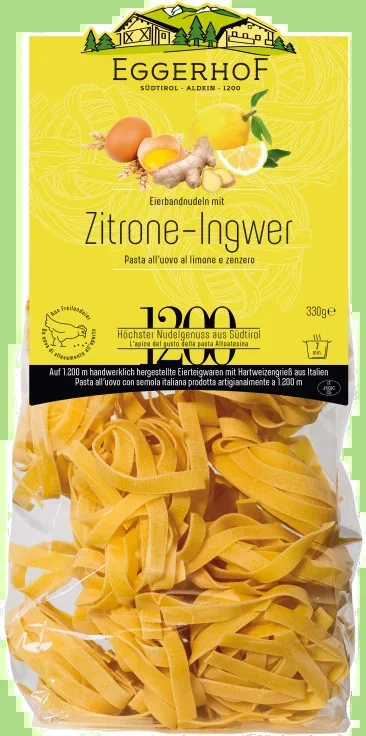 Eggerhof | Zitrone Ingwer Bandnudeln | 310g