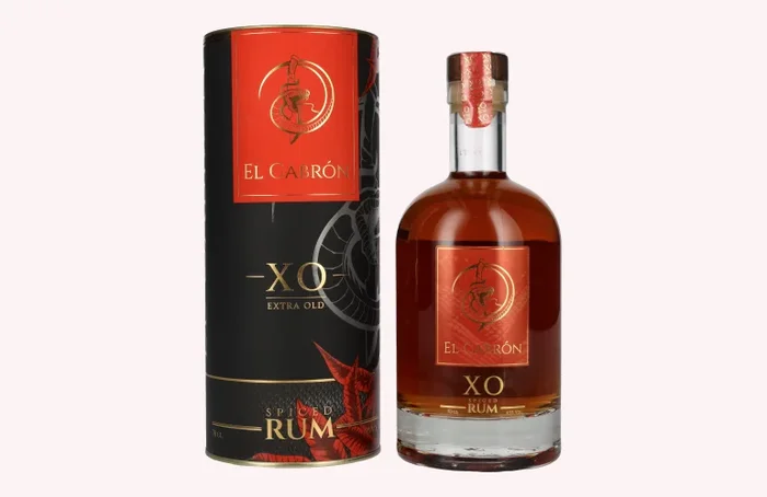 El Cabrón XO Extra Old Spiced Rum 43% Vol. 0,7l in Geschenkbox