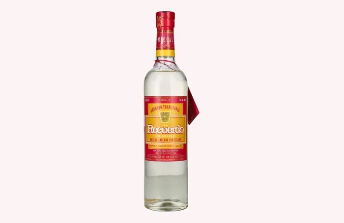 El Recuerdo de Oaxaca Mezcal Abocado mit WURM 40% Vol. 0,7l