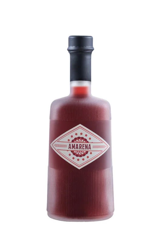 Elixier Amarena Kirsche „Bordiga“. Kirschlikör aus Piemont, Italien. 0,5 l, Alk. 20 %vol.