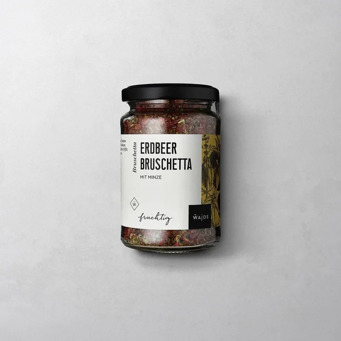 Erdbeer Bruschetta