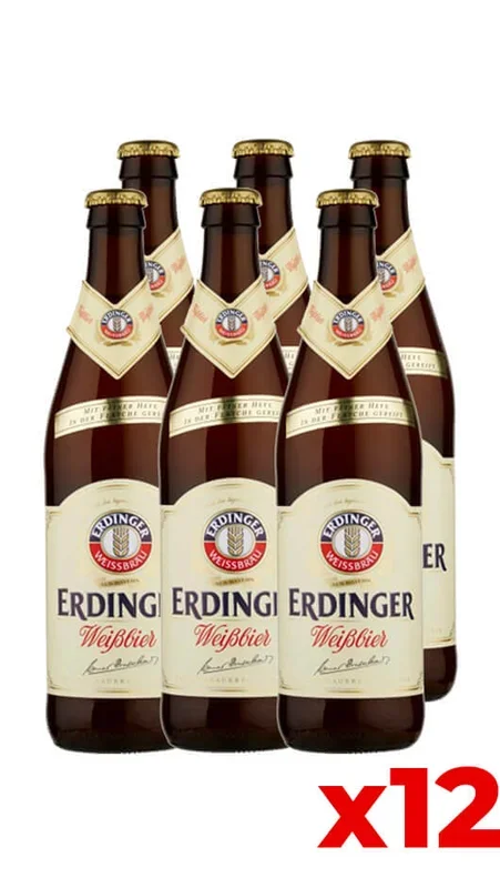 Erdinger Hefe Weissbier 50cl – Cassa da 12 bot.