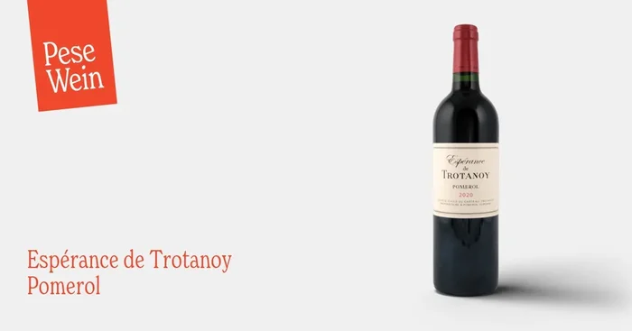 Espérance de Trotanoy Pomerol 2020