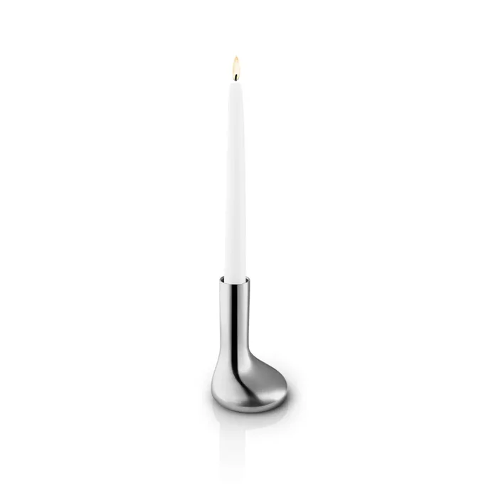 Eva Solo | Mellow Kerzenhalter | Chrom / Edelstahl | 12cm