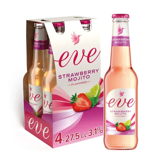 Eve Strawberry Mojito 4×27.5 cl | Jetzt im Getraenkeshop kaufen