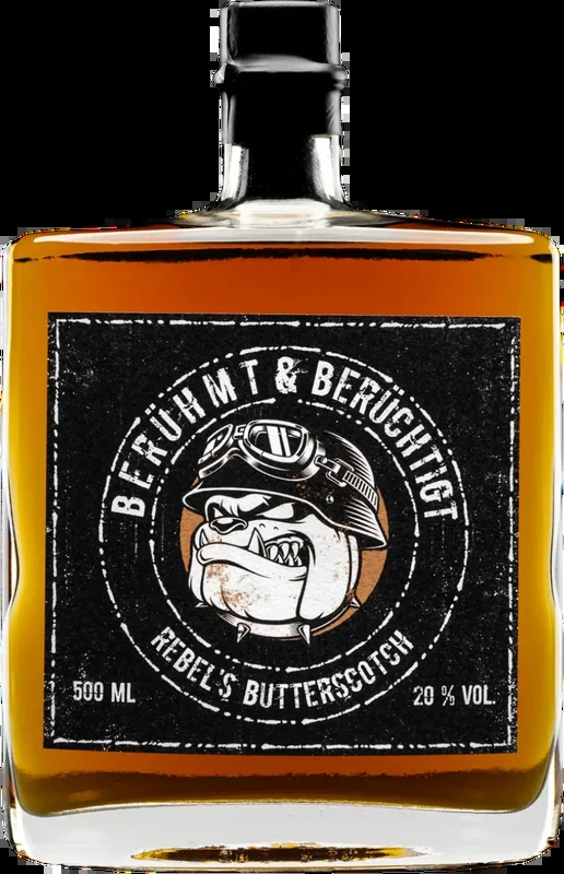 Famous & Infamous – Rebel’s Butterscotch – Rum-based liqueur