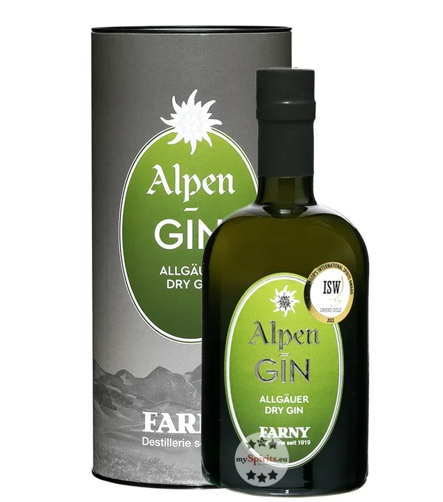 Farny Alpen-Gin Allgäuer Dry Gin