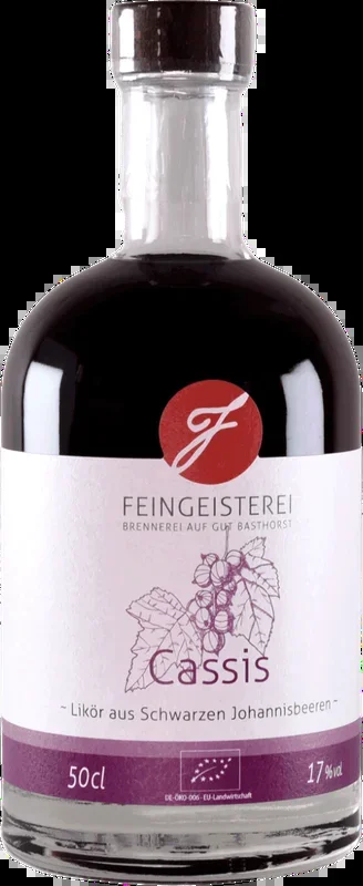 Feingeisterei Cassis Organic – Blackcurrant liqueur