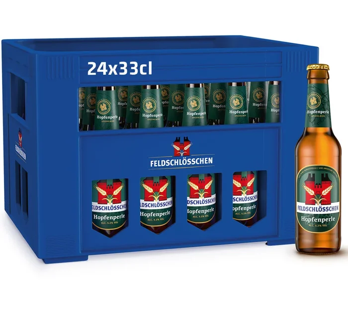 Feldschloesschen Hopfenperle 24×33 cl | Jetzt im Getraenkeshop kaufen