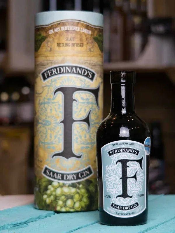 Ferdinand’s Saar Dry Gin Fassprobe