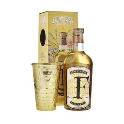 Ferdinand’s Saar Quince Gin 50cl Set mit Brass Cup