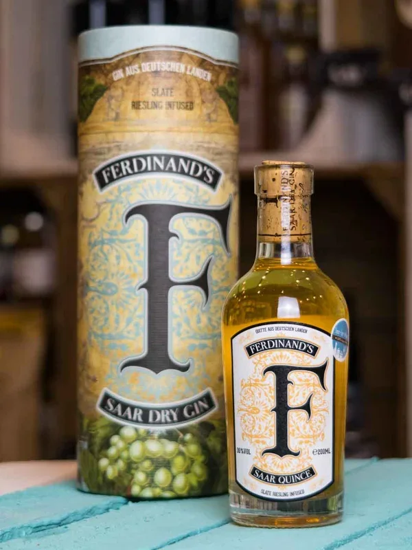 Ferdinand’s Saar Quince Quitten Ginlikör Fassprobe