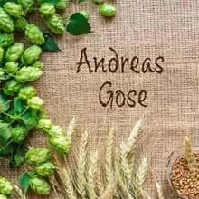 Fertigmischung ANDREAS GOSE 30 Liter, geschrotet