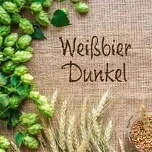 Fertigmischung WEISSBIER DUNKEL 50 Liter, geschrotet