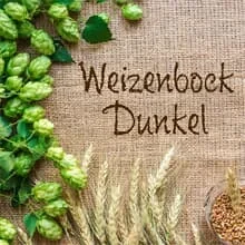 Fertigmischung WEIZENBOCK DUNKEL 30 Liter, geschrotet