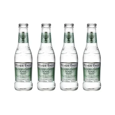 Fever-Tree Elderflower Tonic Water 20cl 4er Pack