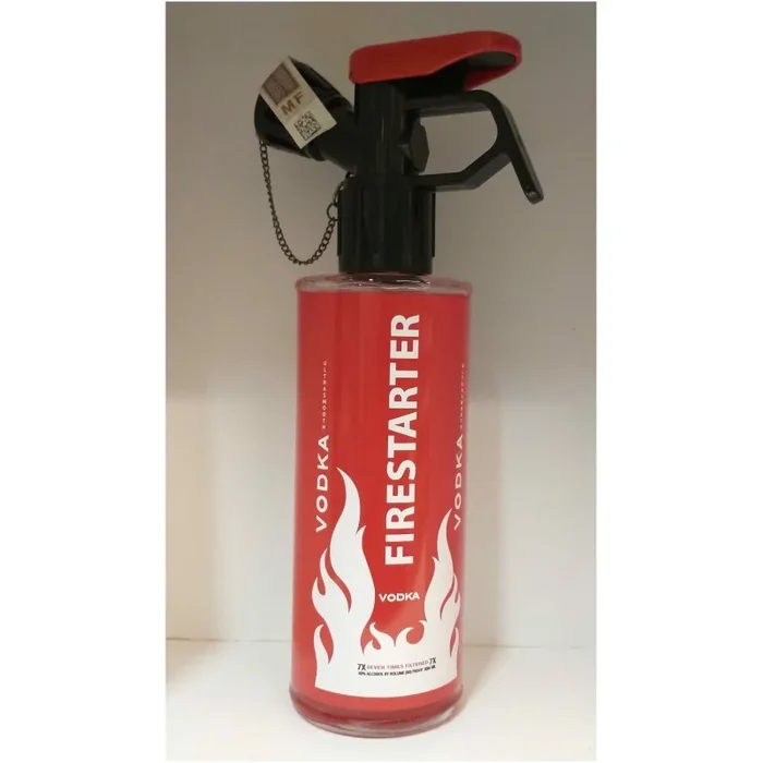 FIRESTARTER – FEUERLÖSCHER – reiner Roggenwodka 40% 0,35L