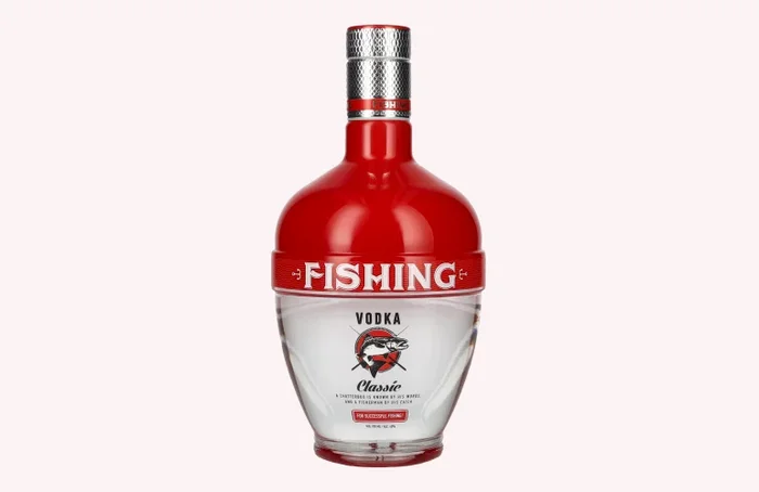 FISHING Vodka Red 40% Vol. 0,7l
