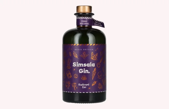 Flaschenpost Gin Simsala Gin Magic Edition 41% Vol. 0,5l