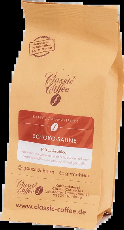 Flavored coffee – Chocolate cream