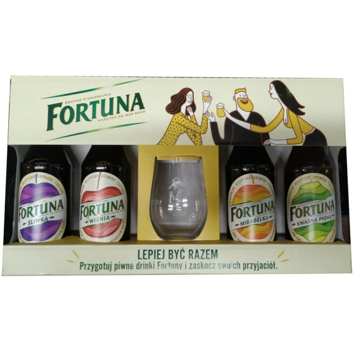 Fortuna ZESTAW x4 + POKAL – Lepiej Być Razem