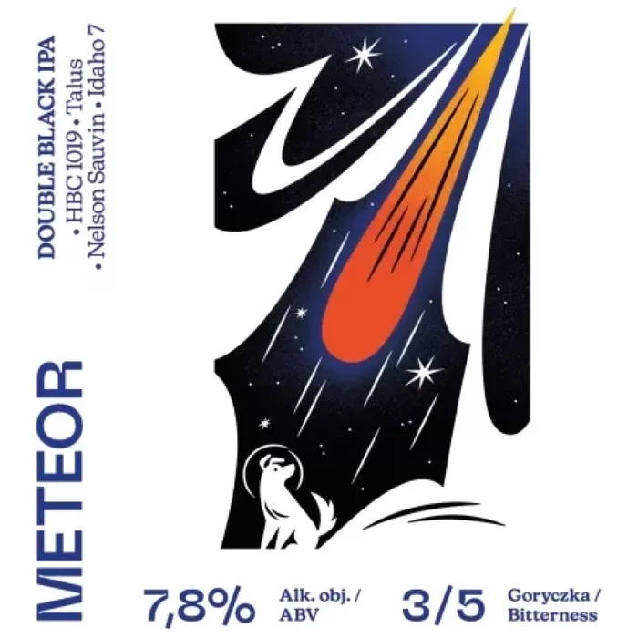 FOUR WALLS METEOR Doppeltes schwarzes IPA