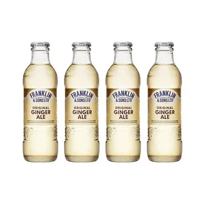 Franklin & Sons Ginger Ale 20cl, 4er-Pack