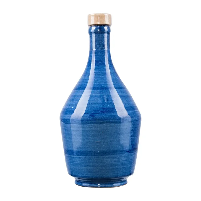 Frantoio di Perna | Olivenöl Keramikflasche blau