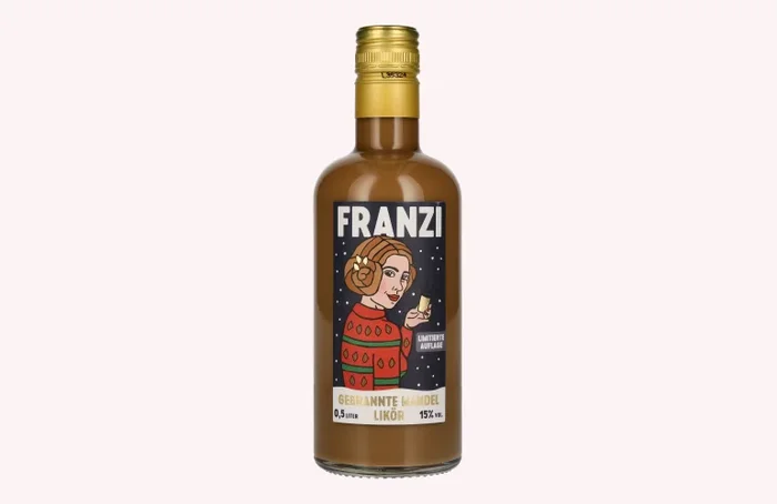 Franzi Gebrannte Mandel Likör 15% Vol. 0,5l