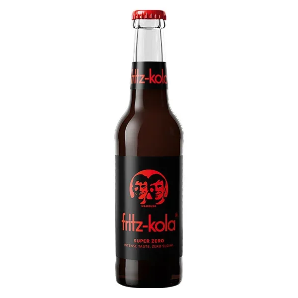 Fritz Kola SuperZero 24×0,33L