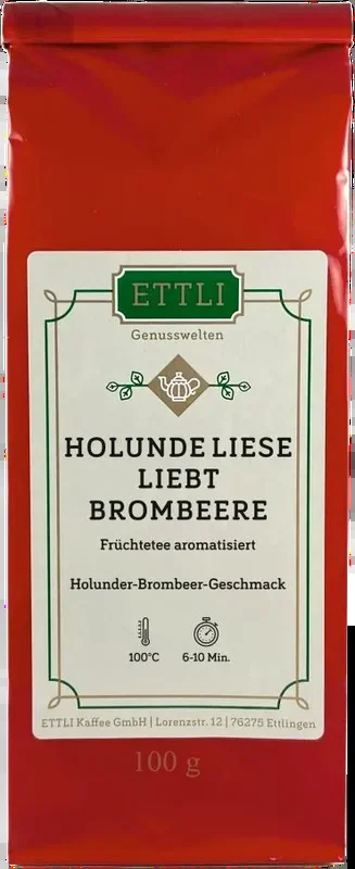 Früchtetee aromatisiert „Holunde Lise liebt Brombeere“