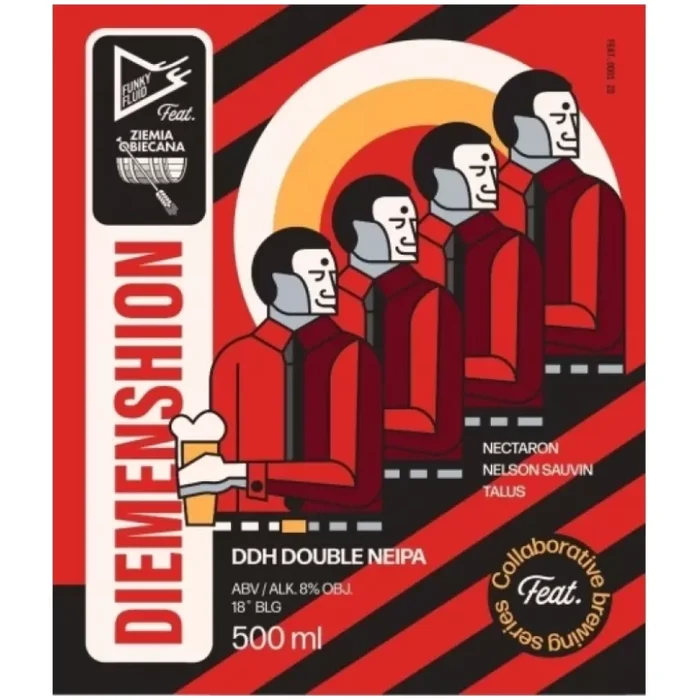 FUNKY FLUID DIEMENSHTION DDH Double Neipa