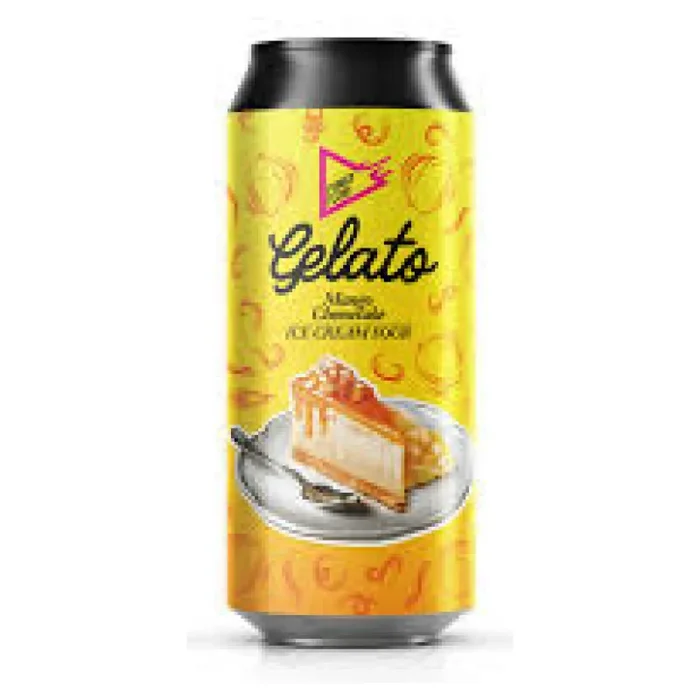 FUNKY FLUID GELATO: MANGO CHEESECAKE Pastry_Sour