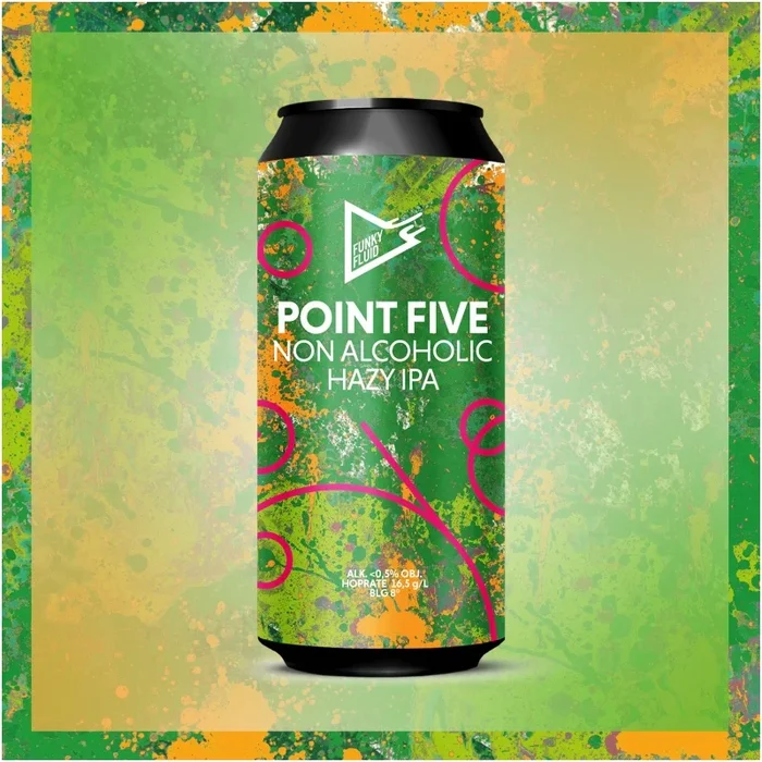 FUNKY FLUID POINT FIVE Hazy IPA alkoholfrei