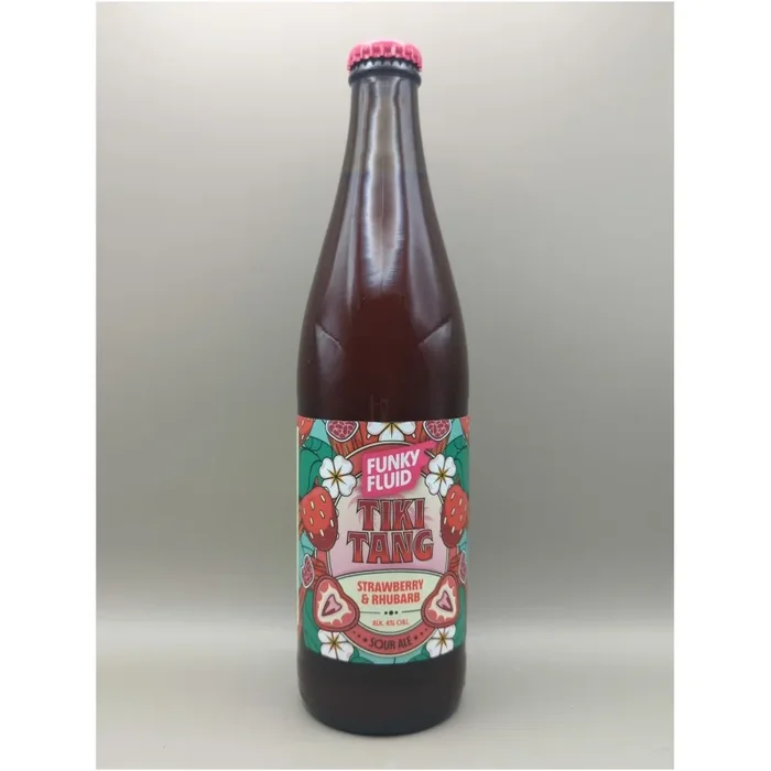FUNKY FLUID TIKI TANG: STRAWBERRY & RHUBARB – Sour Ale