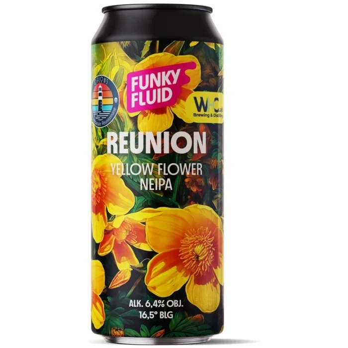 FUNKY FLUID x DALONS REUNION Yellow Flower – NEIPA