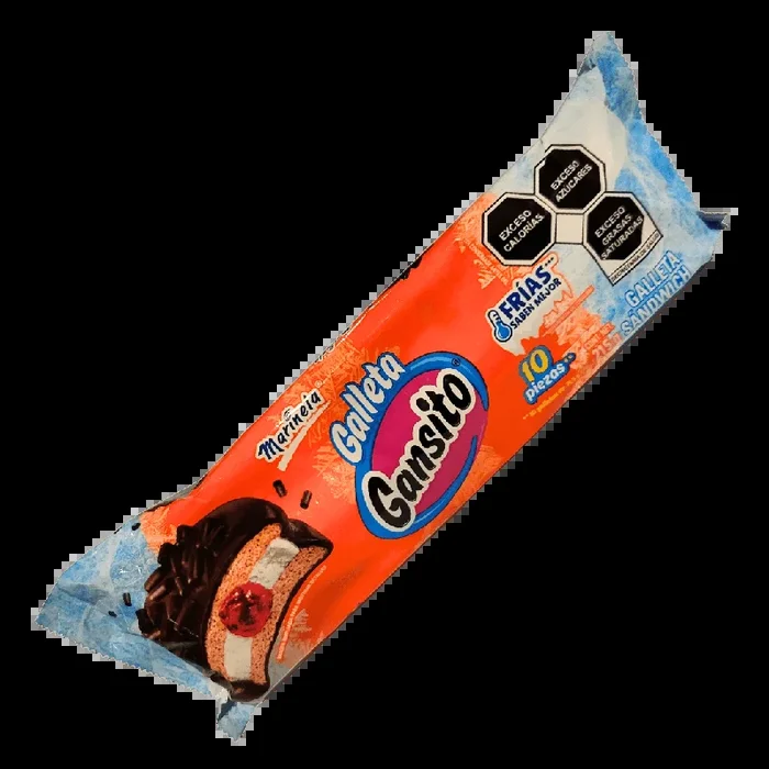 Gansito Kekse mit Creme Füllung von Marinela 10 Stk. 215g