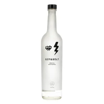 Gem & Bolt Mezcal Espadin Agave + Damiana 70cl
