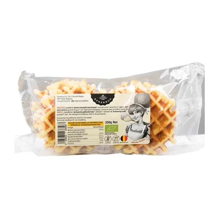 Generous | Belgische Waffeln glutenfrei | 250g