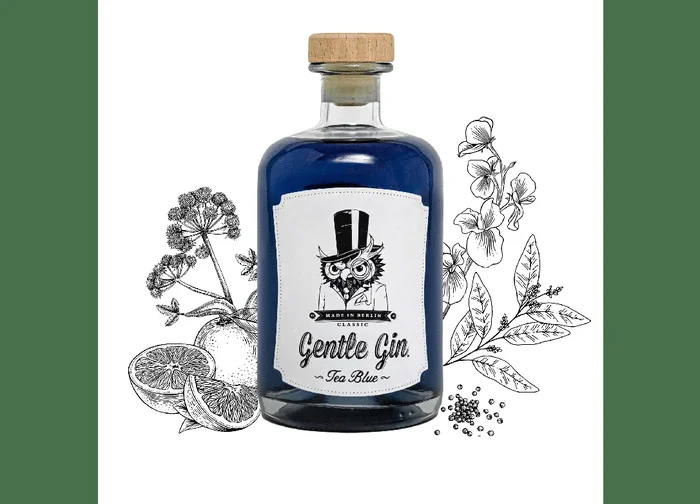 Gentle Gin Tea Blue