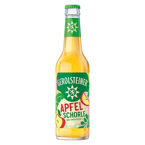 Gerolsteiner Apfelschorle 24×0,33L