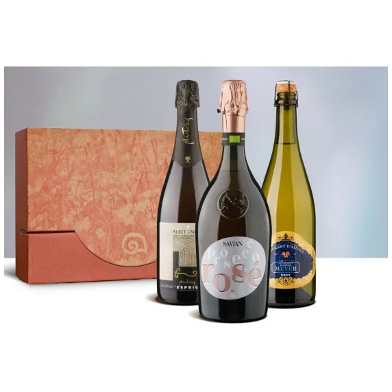 Geschenkpaket «Drei Schaumweine»