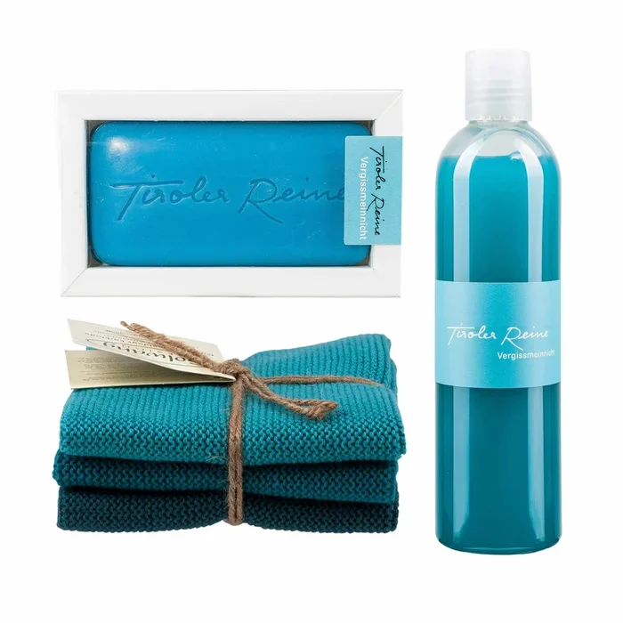 Geschenkset | blaue Wellen