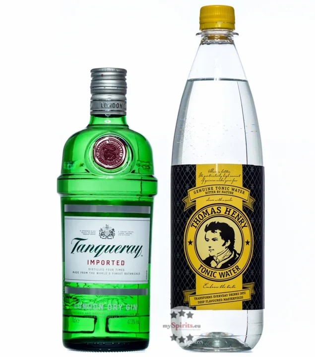 Geschenkset Tanqueray Gin & Thomas Henry Tonic