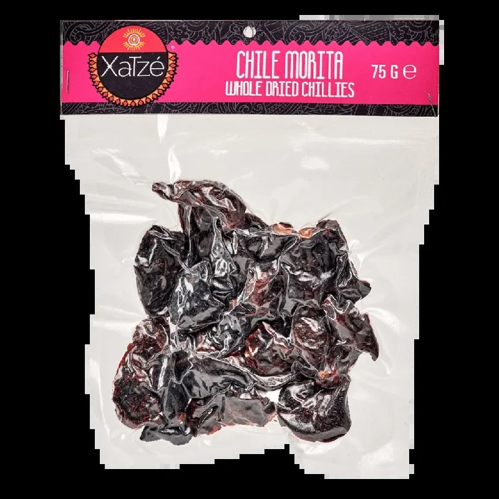 Getrocknete Chili Chipotle Morita ganze Schoten von Xatze 75g