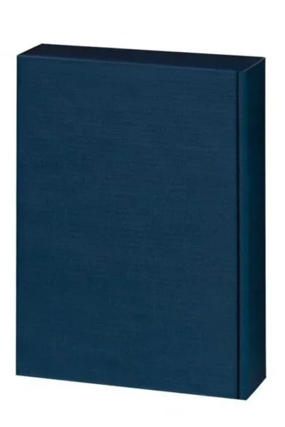 Gift box for three bottles (blue)