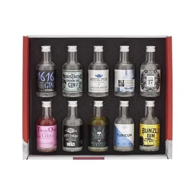 Gin Box Swiss 2nd Edition 10x5cl