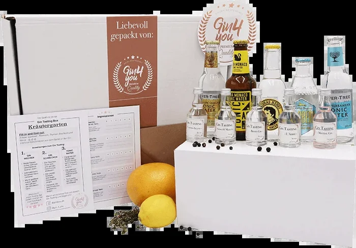 Gin Tasting Box – Herb Garden (5 x gin + 5x tonic water)