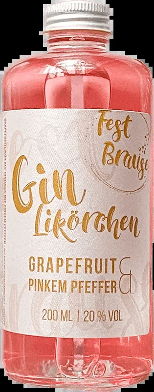 Gin liqueur with grapefruit & pink pepper
